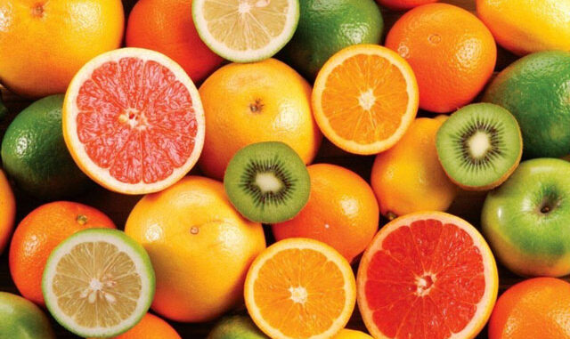 frutas con vitamina c