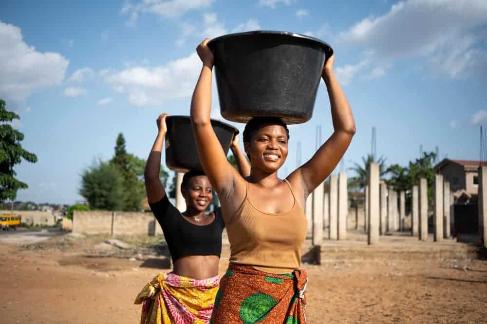 mujeres africanas agua